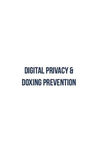 Digital Privacy & Doxing Prevention cover